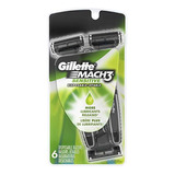 Gillette Mach3 - Desechables Sensibles (6 Unidades)
