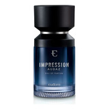 Impression Audaz Eau De Parfum 100ml Eudora Perfume Masculino Para Homem Presente Em Promoção Fragrância Intensa Pai Namorado Lançamento