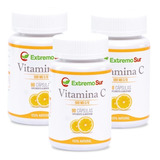 Vitamina C 90 Cápsulas Pack 3 Frascos