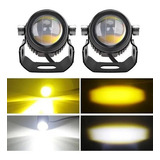 Par Exploradoras Mini Led Dual Color Alta Gama Potente 8000