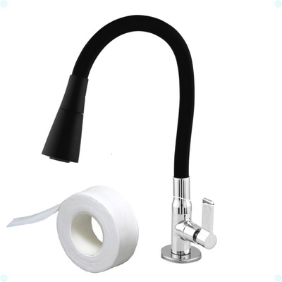 Torneira Gourmet Cozinha Bancada Pia Metal Flexível Jato Duas Funções 1/4 De Volta Ictus Metais