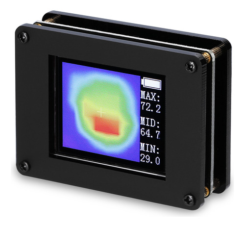 Cámara Termográfica Con Pantalla De Temperatura En Pulgadas