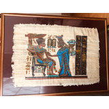 Venta Papiro Tutankamon 115x85 Egipto Amor Artesania Arabe