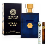 Dylan Blue Pour Homme Versace 100ml Original+cuba 35ml