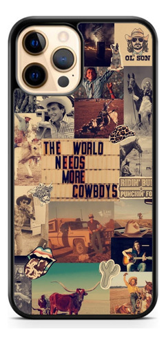 Funda Case Protector Rodeo Pbr Cowboy Para iPhone Mod4