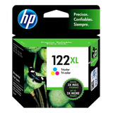 Cartucho De Tinta Hp 122xl Tricolor 330 Páginas Original