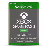 Xbox Game Pass Ultimate 11 Meses - 25 Dígitos Codigo