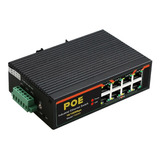 Switch Industrial Poe Ethernet 8 Portas Diewu (novo)