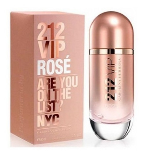Perfume Mujer Carolina Herrera 212 Vip Rose Edp80 Envio Gratis A Todo El Pais Original