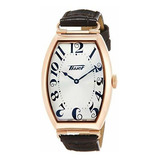 Unisex-adult Porto Stainless Steel Dress Watch Rose Gold T**