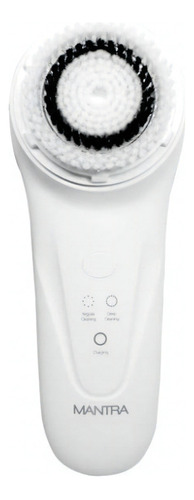 Mantra Cepillo Sonico Para Limpieza Facial - Sonic Brush - Color Blanco