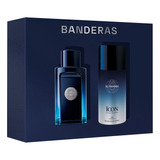 Perfume Hombre Banderas The Icon Edt 100ml +desodorante Set2