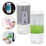 Kit 2 Dispenser Porta Sabonete Líquido Detergente Alcool Gel