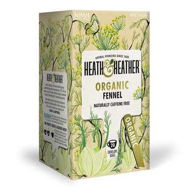 Heath & Heather Té De Hinojo Organico, 20 Sobres | MercadoLibre