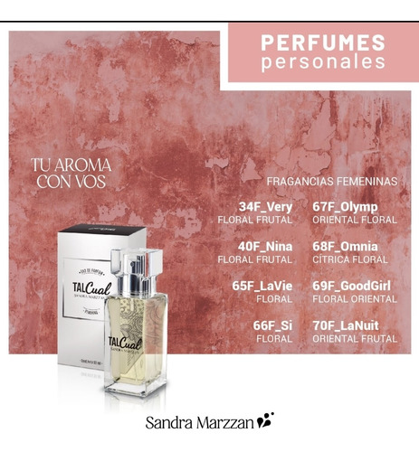 3 Perfumes Personales 