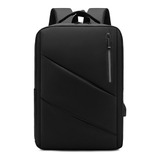 Mochila Slim Notebook Dell Lenovo Acer Hp Macbook Air 15.6 Cor Preto