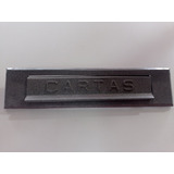 Frente Tapa Buzon Cartas 23 X 5.5 Gris 