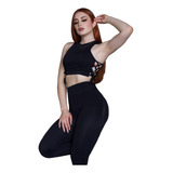 Conjunto Deportivo Para Levantar Glúteos Gym Leggings