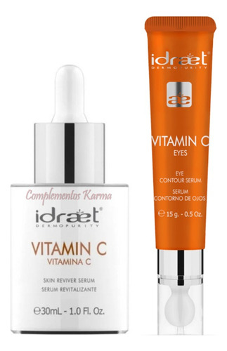 Idraet Kit Vitamina C Contorno De Ojos + Serum Concentrado