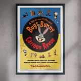 Cuadro 60x40 Cartoons - Bugs Bunny - Vintage Looney Tunes