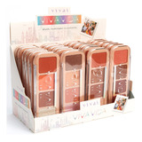 Box C/24 Paleta Blush, Iluminador E Contorno 1044 - Vivai 02