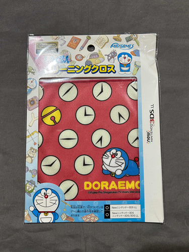 Paño Original Doraemon Para New 3ds Xl En Blister