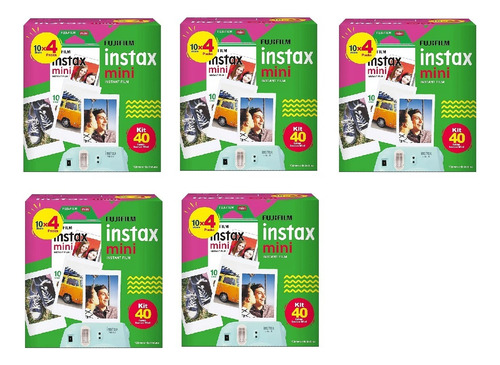 Filmes Fujifilm 200 Fotos Para Mini 8, 9, 11, 12 E Mini Link