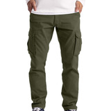 Pantalones Cargo Para Hombre, Ropa De Trabajo, Cómodos, De C