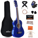 Adm Principiante Guitarra Clasica Nailon 30 Pulgadas Con Bo