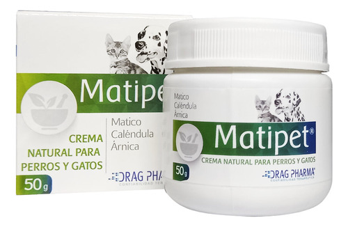 Dragpharma Matipet Crema Natural Para Perros Y Gatos 50g