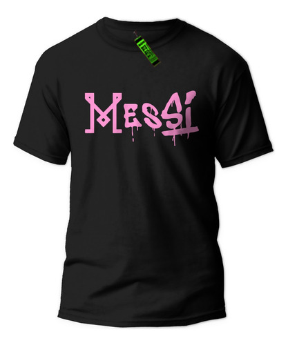 Lum - Remera Messi Inter Miami Logo - Algodon 1° Calidad