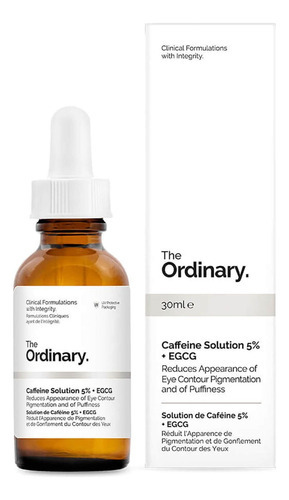 The Ordinary  Caffeine Solution 5%  Egcg 30ml Tipo De Pele Todos