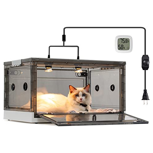 Incubadora Para Mascotas Con Calefacción Y Control Humedad