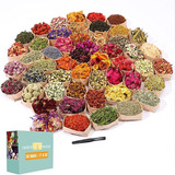 Kit De 50 Bolsas De Flores Secas Naturales, 10 G