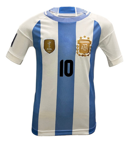 Camiseta Messi 10 Argentina Seleccion Adulto Futbol
