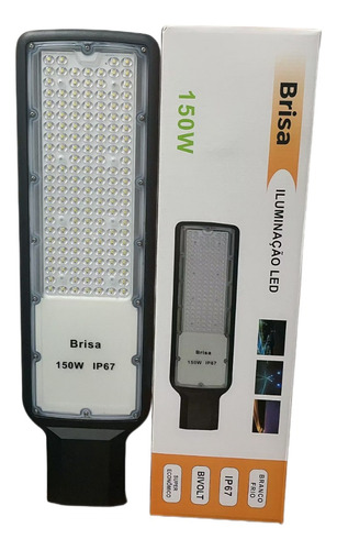 Luminaria Led Publica Brisa 150w Smd Ip67 Biv 6500k Rua