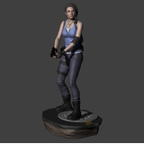 Resident Evil Jill Valentine Archivo Stl Para Impresion 3d 