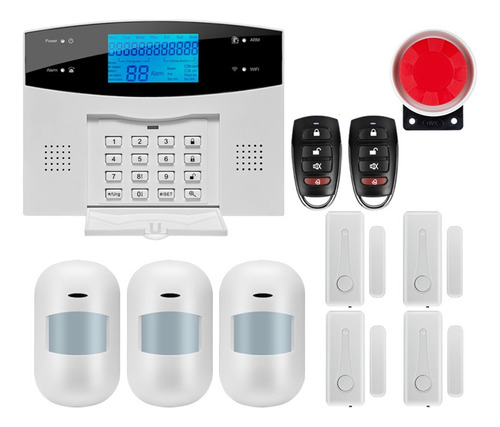Tuya Wifi Gsm Sistema De Alarma Anti Robo Alarma Smart Home