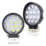 Par Farol Led Milha 84w 2x 42w Classe A 4d Off Road 12v~24v