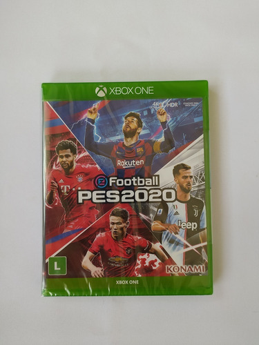 Pes 20 Xbox One Mídia Fisica - Novo Lacrado - Pes 2020