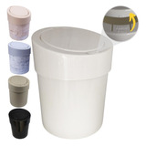 Lixeira De Cozinha Banheiro Lavabo Click Esconde Sacola 5 L