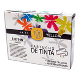 Cartucho Alternativo P/epson 73 T073k T73 0734 Amarillo