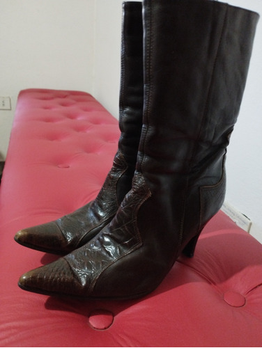 Botas Texanas Cuero 36