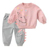 Conjunto Niña Sudadera Unicornio Y Pantalon 2 Pzas