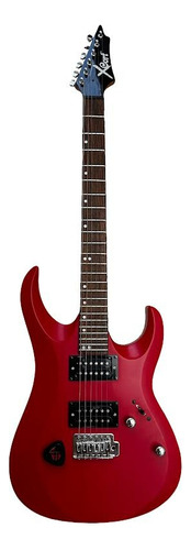 Guitarra Eléctrica Cort Serie X-1, Color: Rojo Eléctrico