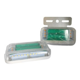 Juego De Faros Led Laterales 24v Verde Doble Funcion