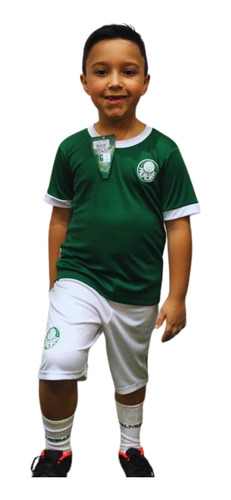 Conjunto Infantil Palmeiras Kit Artilheiro