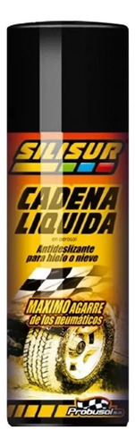 Cadena Liquida Nieve Barro Antideslizante En Aerosol 160grs