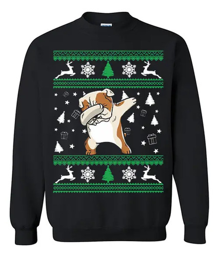 Sudadera Cachorro Ugly Sweater Pitbull Perrito Unisex Family