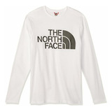 The North Face Mens Standard Ls Tee Eu, White, Medium Color White